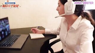 I can give you a blowjob, but I won't cheat on my boyfriend, featuring the stunning Anna Sibster