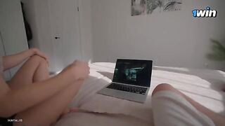My step sister replaced TV series with sex while our parents were away