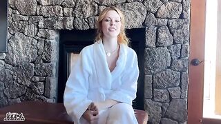 Redhead bridesmaid gets locked out of hotel room before wedding