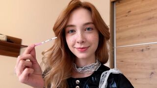 What to do if the maid is pregnant after a creampie? Fuck her again