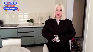 The disgruntled neighbor got fucked hard by the blonde babe