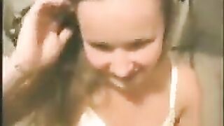 A young and sexy girl gets fucked at home