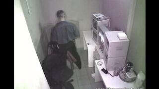 The employee was fired after being photographed with a hidden camera