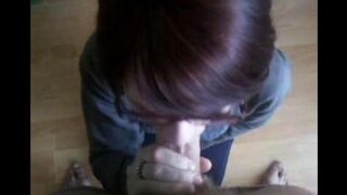 Babe sank to the ground and began to work on her knees