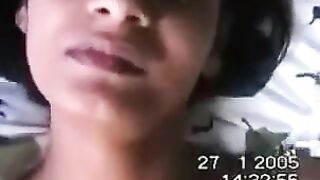 The girl was embarrassed, but her shame did not last long before the member