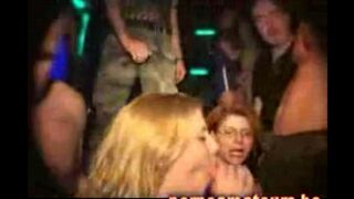 Bunch of wet pussies in the club, where sluttered chicks rest
