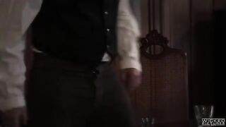 Bought a girl in the bar and fucked her in panties