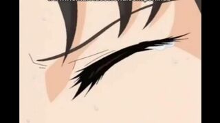The comic gets wet after a hot animated sex scene with a splash