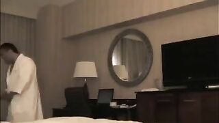 A man brought a prostitute to the hotel and undressed her for sex