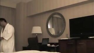 A man brought a prostitute to the hotel and undressed her for sex