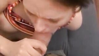 A student invited her cousin to the hostel and sucked him off