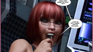 Comic porn with monsters for those who like to imagine the impossible