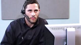 Two employees just love fucking on the office table
