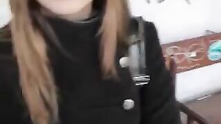 Babe was picked up at the bus stop and fucked hard, she screamed with pleasure