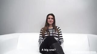 The hottest czech casting with amazing slut ending on a cock