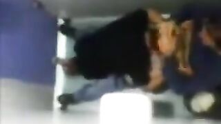The camera in the toilet saw how the gays were sucking cock