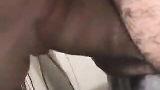 A short cock ends up in a messy, hot finish