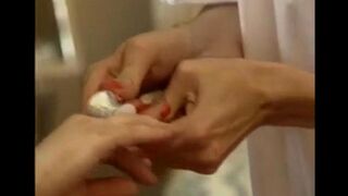 Three lesbians pushed each other's ass inside out