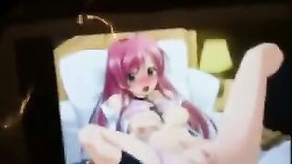 Hentai was very fond of jerking off and masturbating, especially with favorite scenes