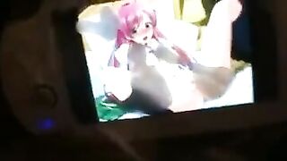 Hentai was very fond of jerking off and masturbating, especially with favorite scenes