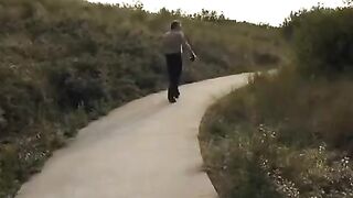 An Indian girl is having fun with two guys