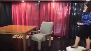A woman seduces her neighbor while her husband is out of town