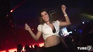 The students organized a hot sex party and fucked each other