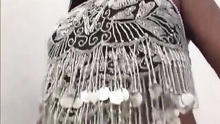 First-person view of a blowjob from a Hindu girl who has never done this before