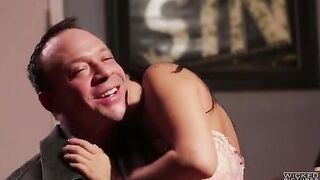 Girl was caught with someone else, so her boyfriend fucked her