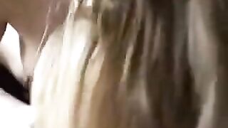 Guy fucked his girlfriend at home on the bed