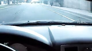 The beautiful girl is sucking a cock of her friend in the car