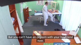 The gynecologist has a hidden camera in his office to film patients
