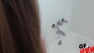 Home suction with a nice butt, straight from the toilet