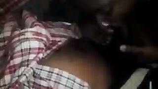 Black guy fucks his fat and juicy BBW wife in ass
