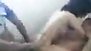 Two members fucked a young Asian beauty in an intense threesome