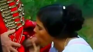 A wealthy nobleman's wife and daughter were caught outdoors without clothing