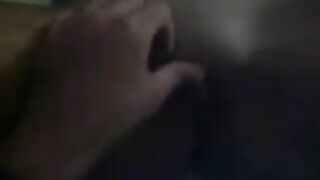 A sexy girl has sex with her boyfriend, but he didn’t satisfy the babe