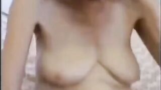 Old lady gets her pussy smashed in a shocking scene