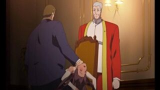 The guy sweated while having sex with a woman