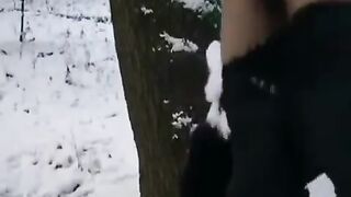 The guy made the girl cum by freezing time with his dick