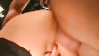 German prostitute has customers who like to fuck her rough