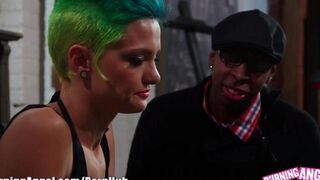Blonde girl in emo style fucked in her ass hole - Eporn