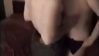 A young beauty has sex with her handsome boyfriend