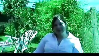 Casting for a fat girl turned around a hard cock