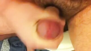 A man masturbates in front of a webcam with a stunning model