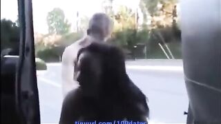 A beautiful woman has a great orgasm after a rough gesture