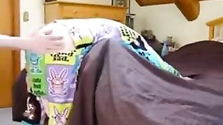 A girl with a big vagina fucks with her brother