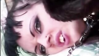 A young guy roughly fucked a girl right in her fur coat