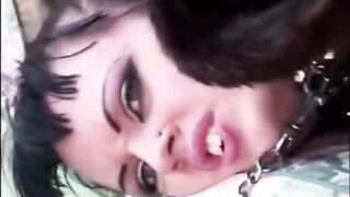 A young guy roughly fucked a girl right in her fur coat