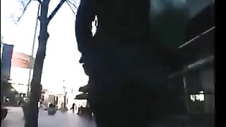 Picked up a girl in the store and fucked at home with friends